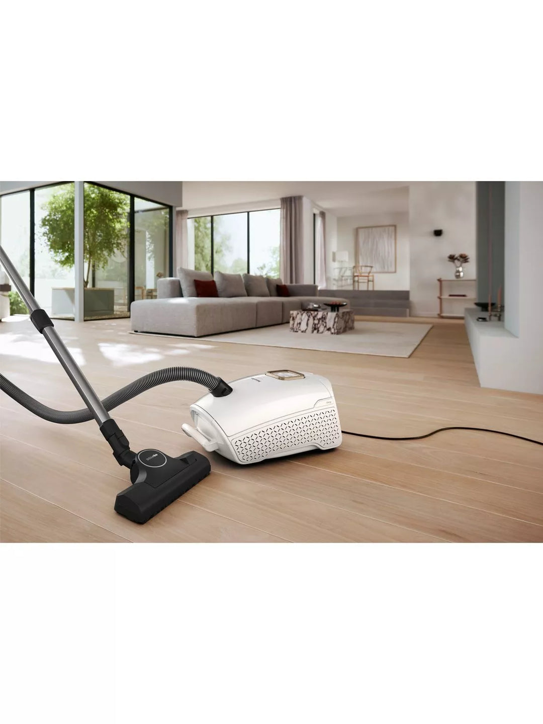 Miele Guard L1 Allergy Vacuum Cleaner, Lotus White