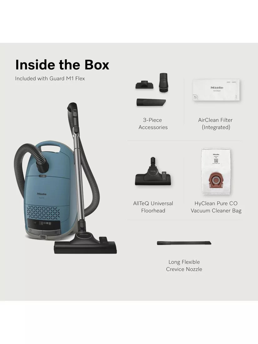 Miele Guard M1 Flex Vacuum Cleaner, Nordic Blue