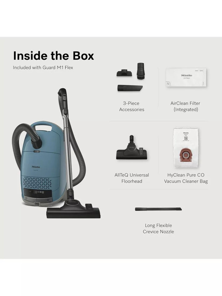 Miele Guard M1 Flex Vacuum Cleaner, Nordic Blue