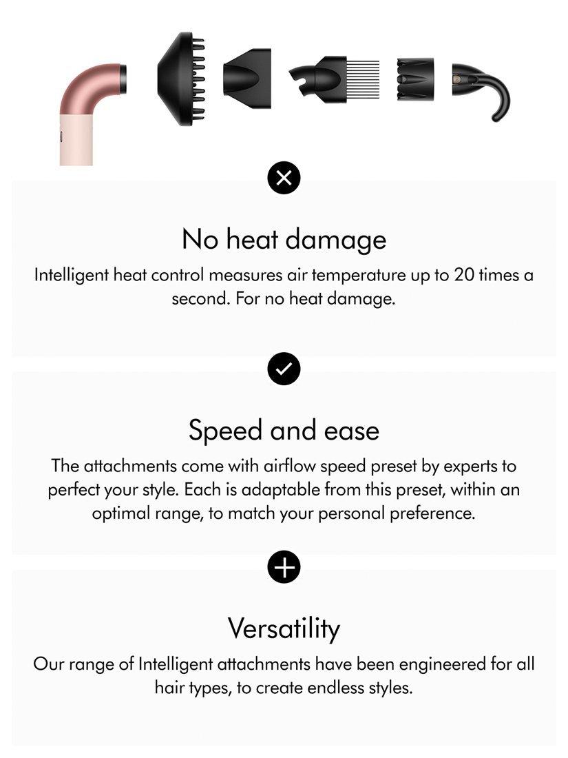 Dyson Supersonic r™ Curly+Coily Hair Dryer, Ceramic Pink