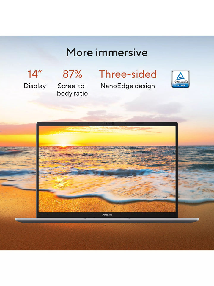 ASUS Vivobook 14 Copilot+ Laptop, AMD Ryzen AI 7 Processor, 16GB RAM, 1TB SSD, 14” WUXGA, Blue