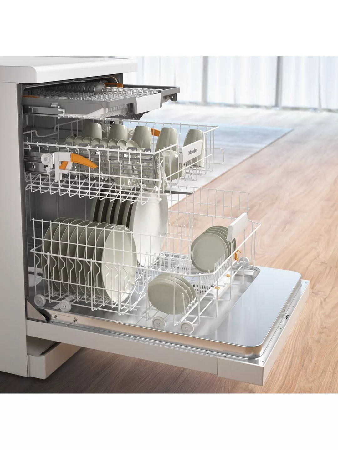 Miele G5811 SC Active Plus Freestanding Dishwasher, White