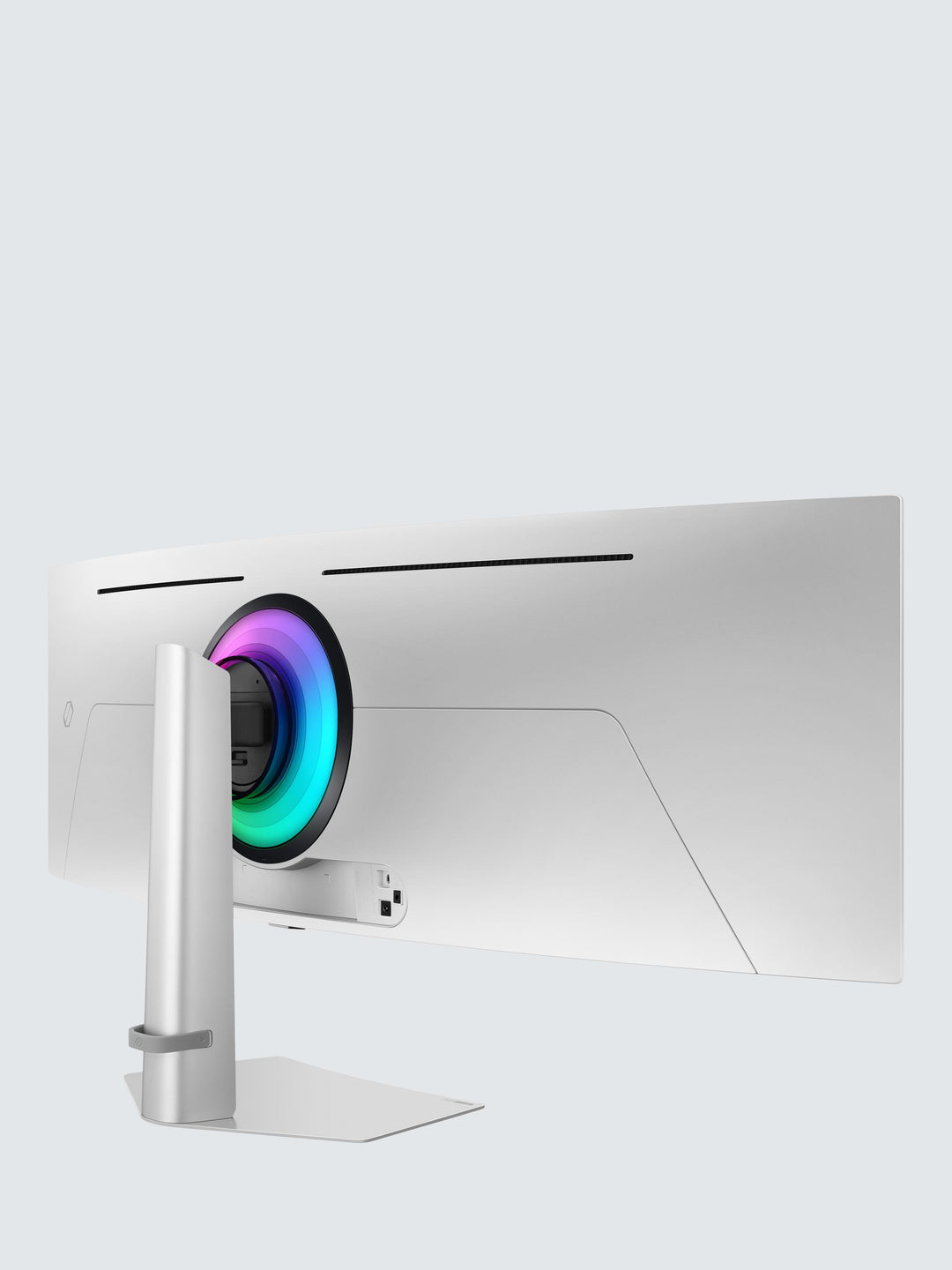 Samsung Odyssey OLED G93SD LS49DG934SUXXU Dual QHD Gaming Monitor, 49”, Silver