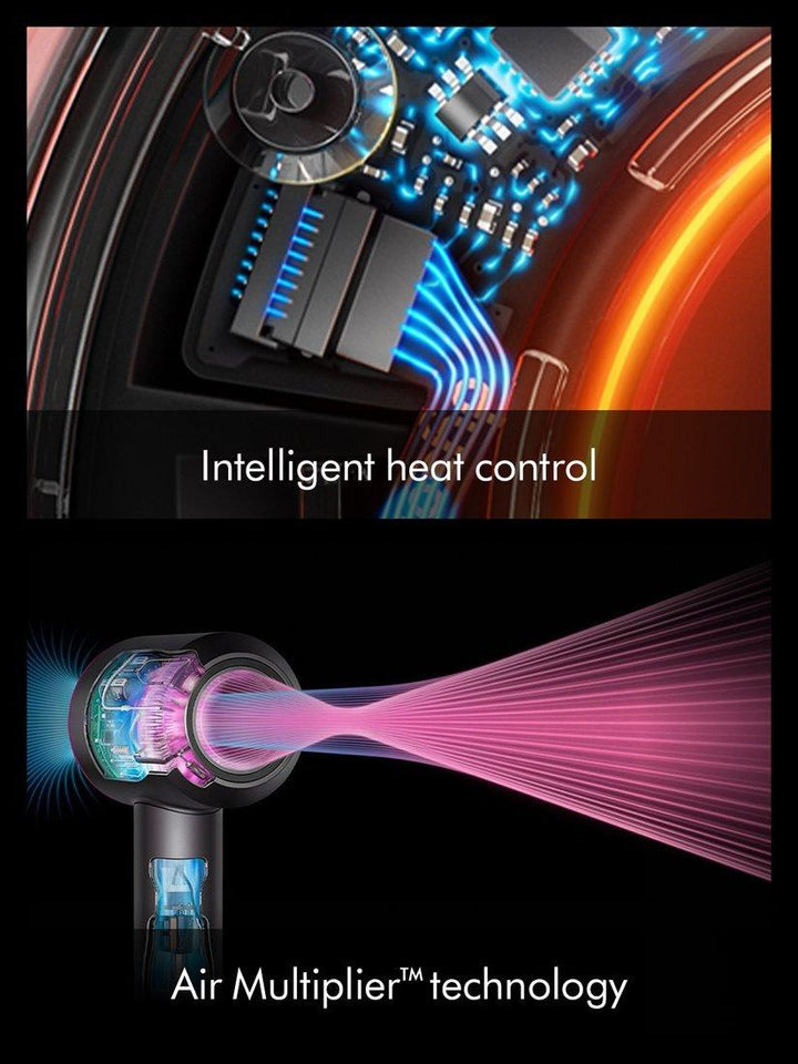 Dyson Supersonic Nural™ Straight+Wavy Hair Dryer with Presentation Case, Amber Silk