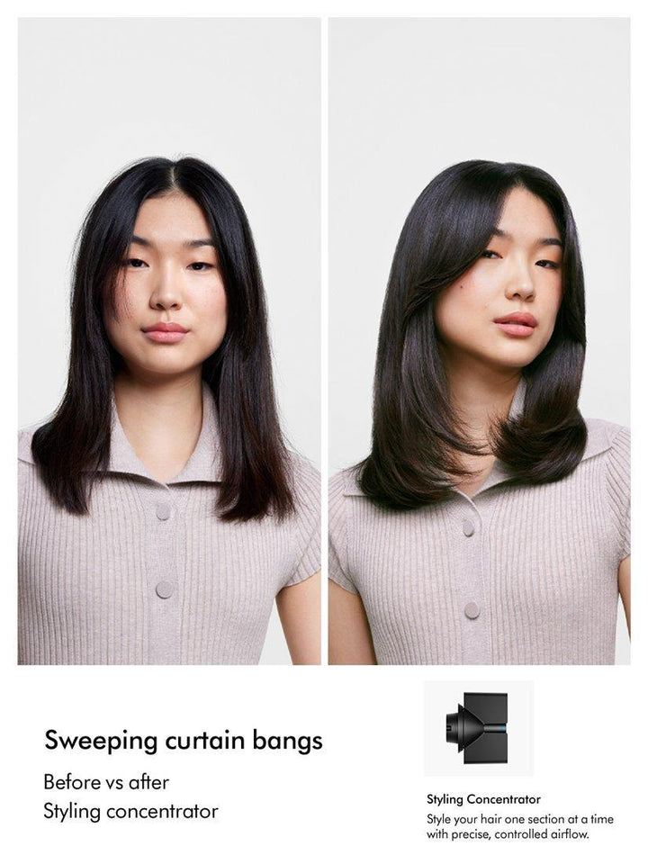 Dyson Supersonic Nural™ Straight+Wavy Hair Dryer with Presentation Case, Amber Silk