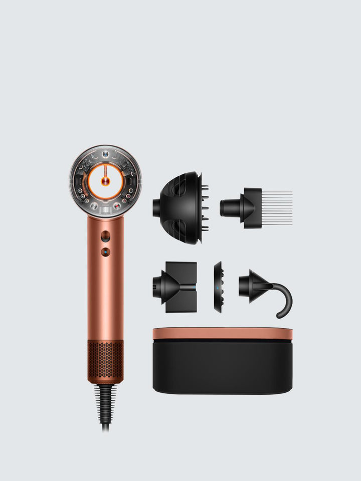 Dyson Supersonic Nural™ Hair Dryer with Diffuser & Presentation Case, Amber Silk
