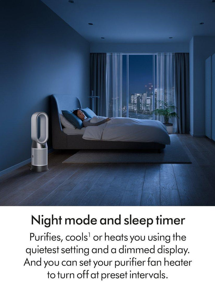 Dyson Hot+Cool HP1 Air Purifier, White/White