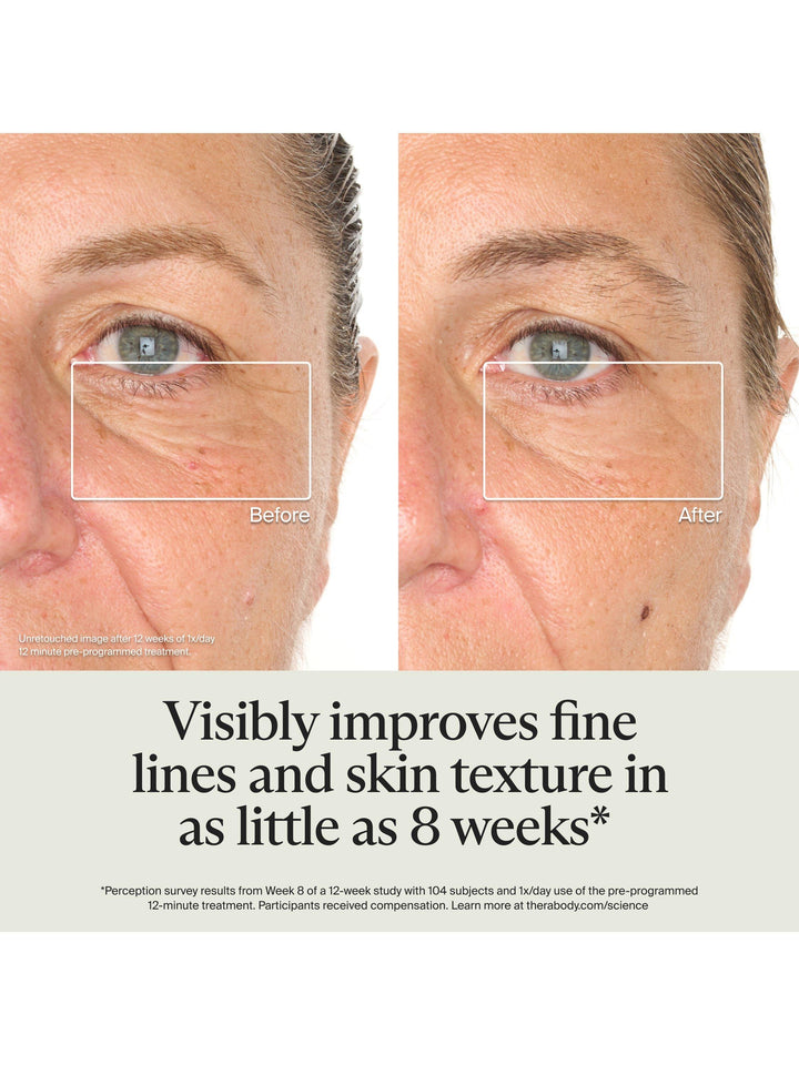 Therabody TheraFace Mask Glo Cordless LED Skincare Mask with Relaxing Massage