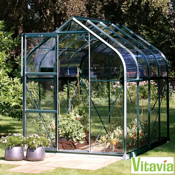 Vitavia Washington 5000  6ft 2" x 8ft 2" (1.9 x 2.6 m) Greenhouse Package