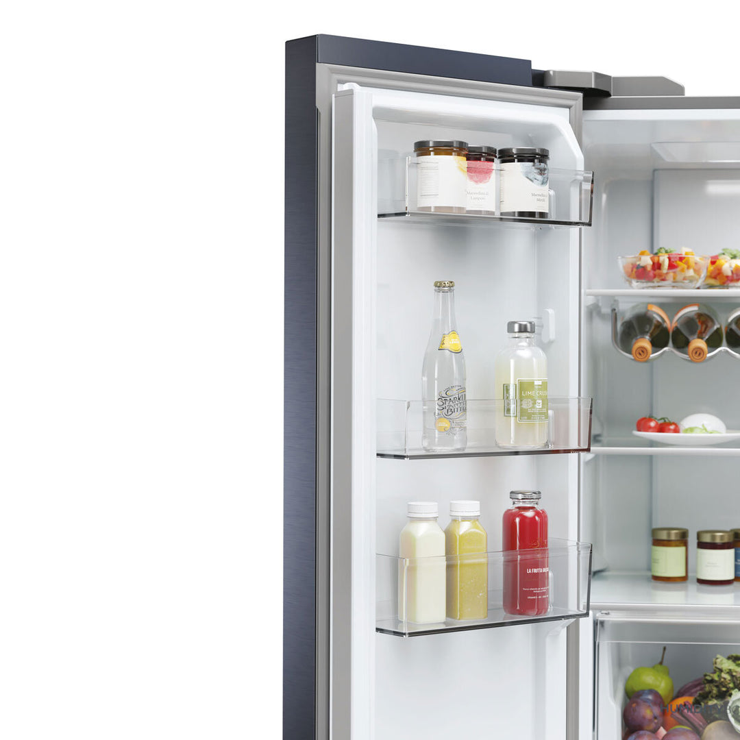 Haier Series 5 HCR5919EHMB, Multidoor Fridge Freezer, E Rated in Black