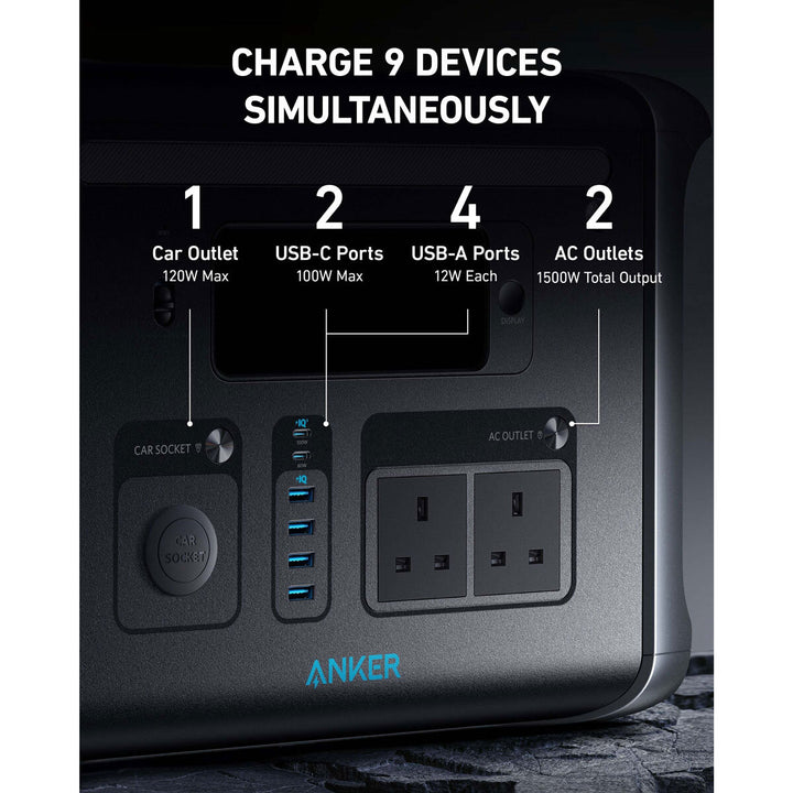 Anker 757 PowerHouse 1229Wh Portable Power Station