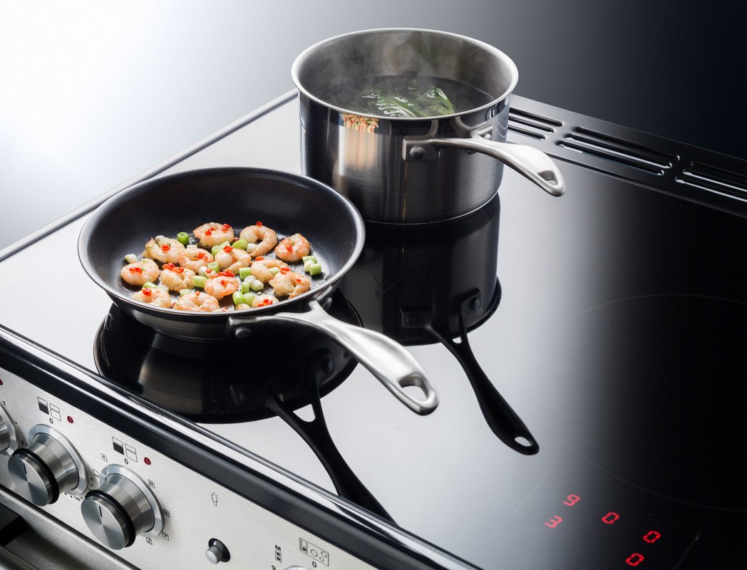Rangemaster Nexus SE NEXSE110EICB/C 110cm wide Electric Range Cooker with Induction Hob - Charcoal Black