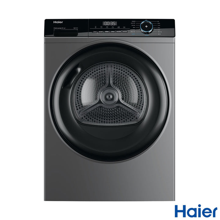 Haier I-Pro Series 3 HD90-A2939R 9kg Heat Pump Dryer, A++ Rated in Graphite