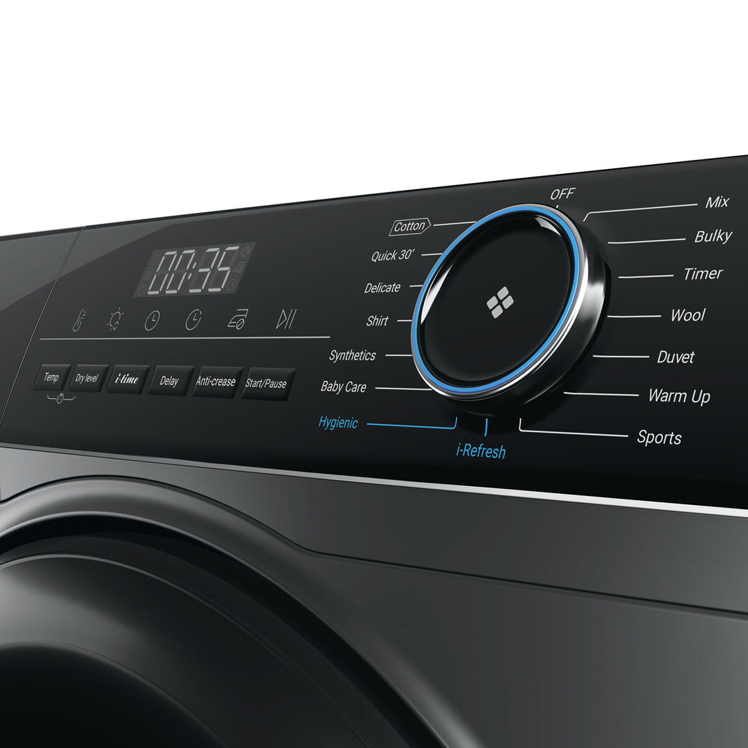 Haier I-Pro Series 3 HD90-A2939R 9kg Heat Pump Dryer, A++ Rated in Graphite