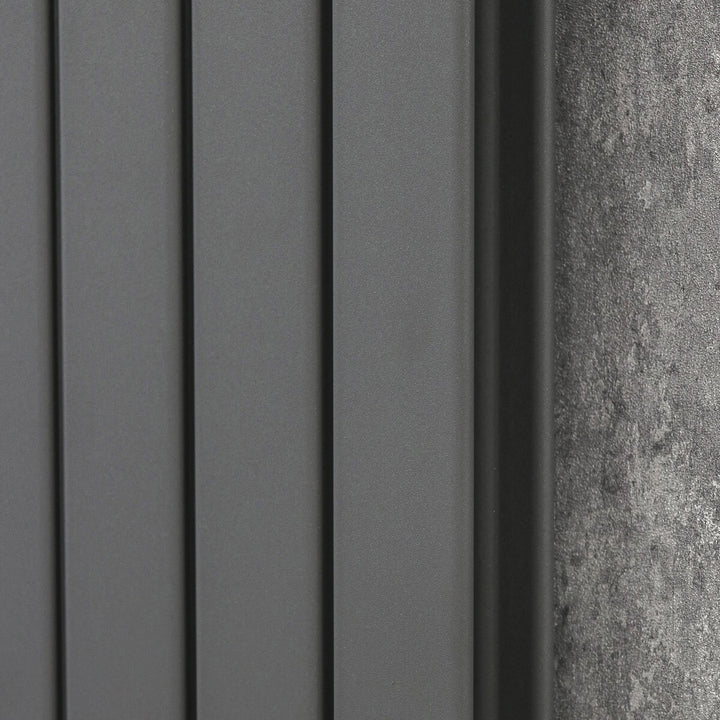 Ultraheat Tian Radiator in  Slate Grey 1800 x 467 x 61 mm