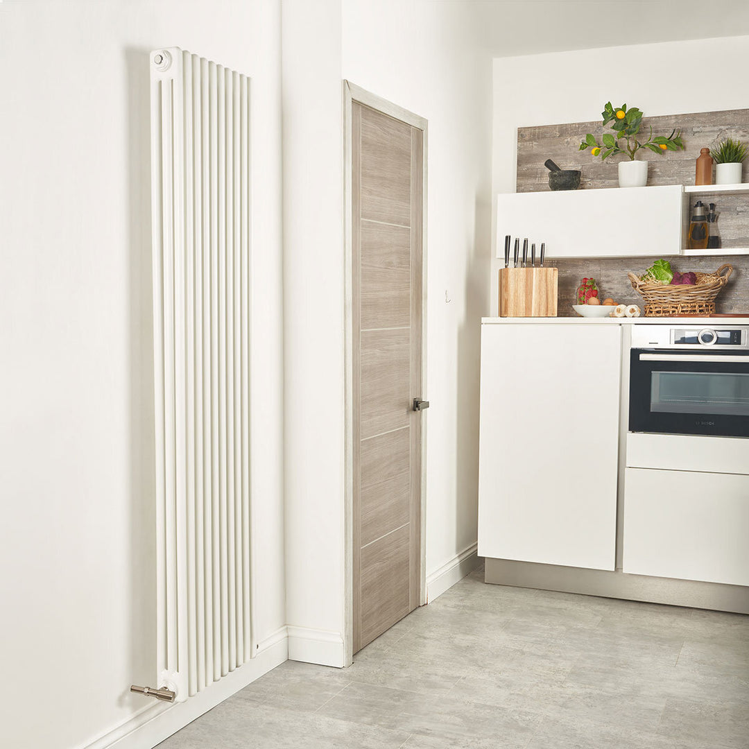 Ultraheat 3 Column Radiator in White 1800 x 465 x 100 mm