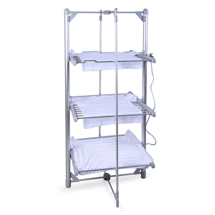 Vybra 3 Tier Heated Airer With Cover, VS001-36R