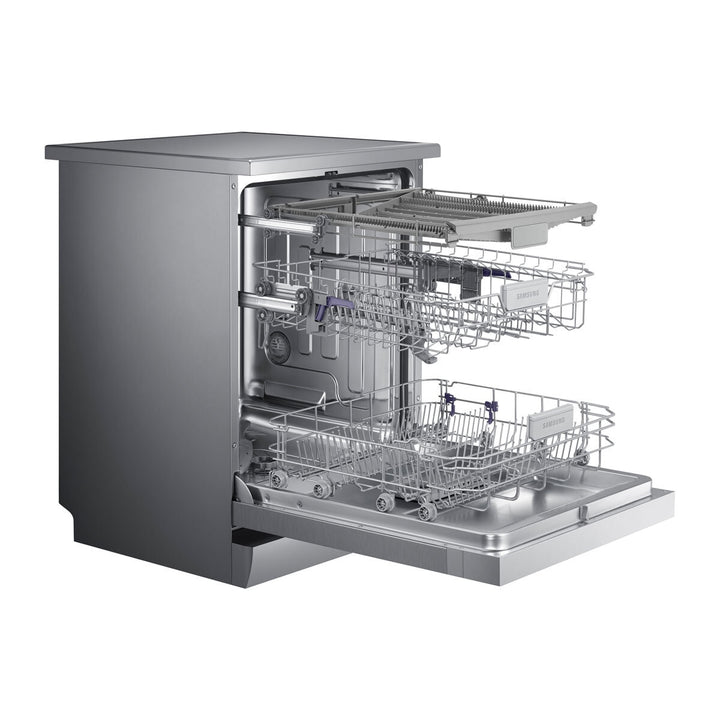 Samsung DW60M6050FS/EU, 14 Place Setting Dishwasher, E Rated in Silver