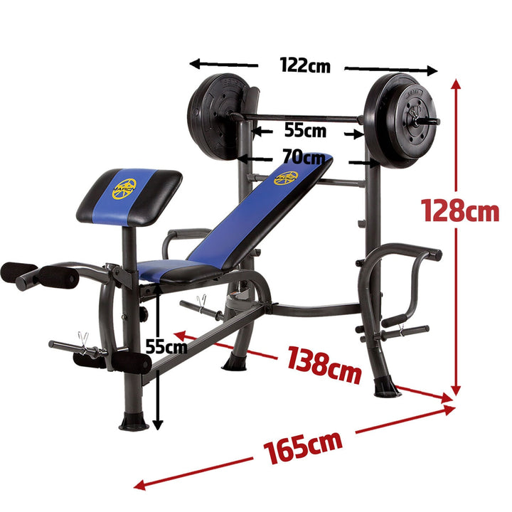 Marcy MWB-36780B Bench and Weight Set