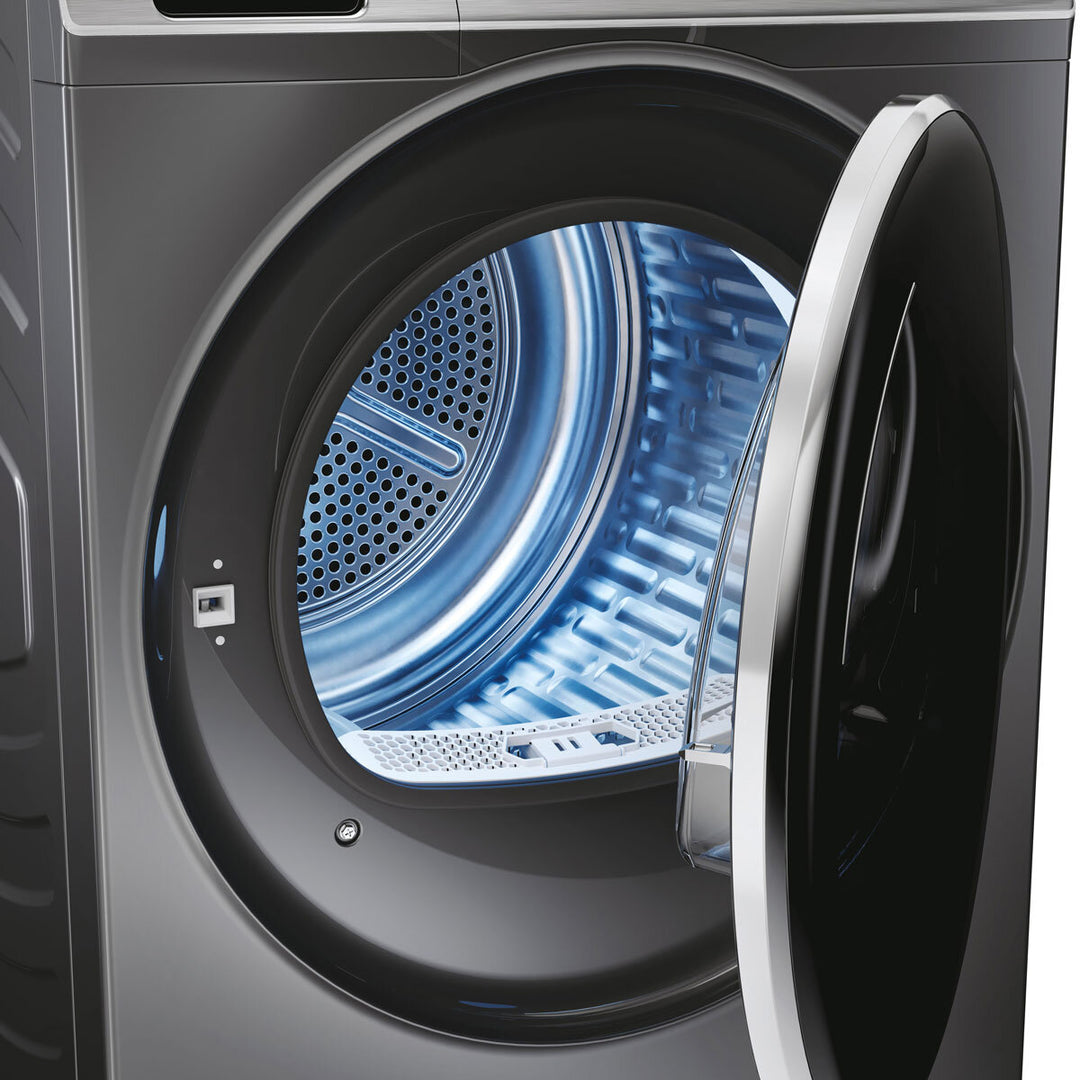 Haier Series 7 HD90-A3Q979RU1 9kg, Heat Pump Tumble Dryer A+++ in Graphite
