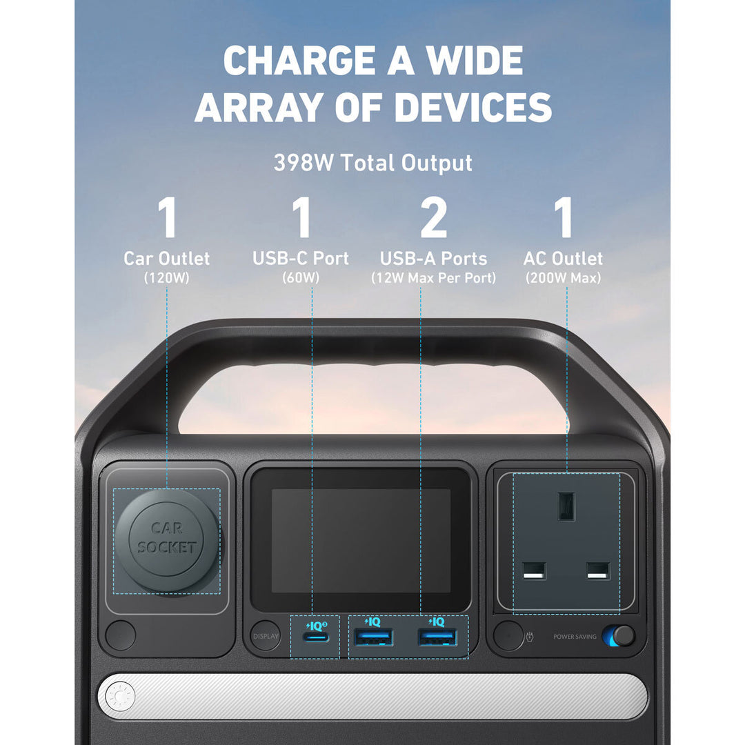 Anker 521 PowerHouse 256Wh Portable Power Station