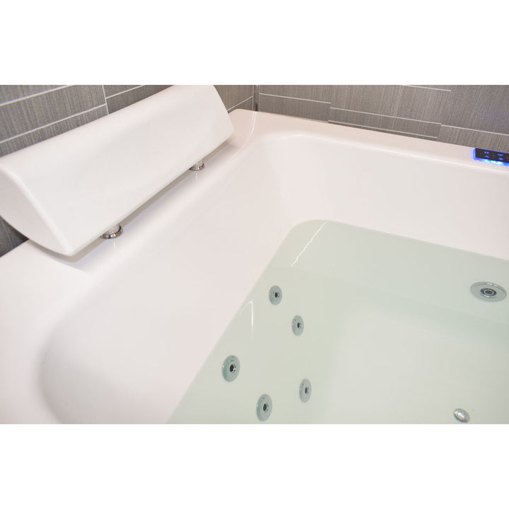 Vidalux CO58 Whirlpool and Airspa Deluxe Bath, Left Side, 1700 x 900