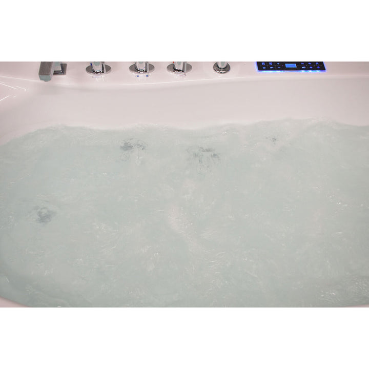 Vidalux CO58 Whirlpool and Airspa Deluxe Bath, Right Side, 1700 x 900
