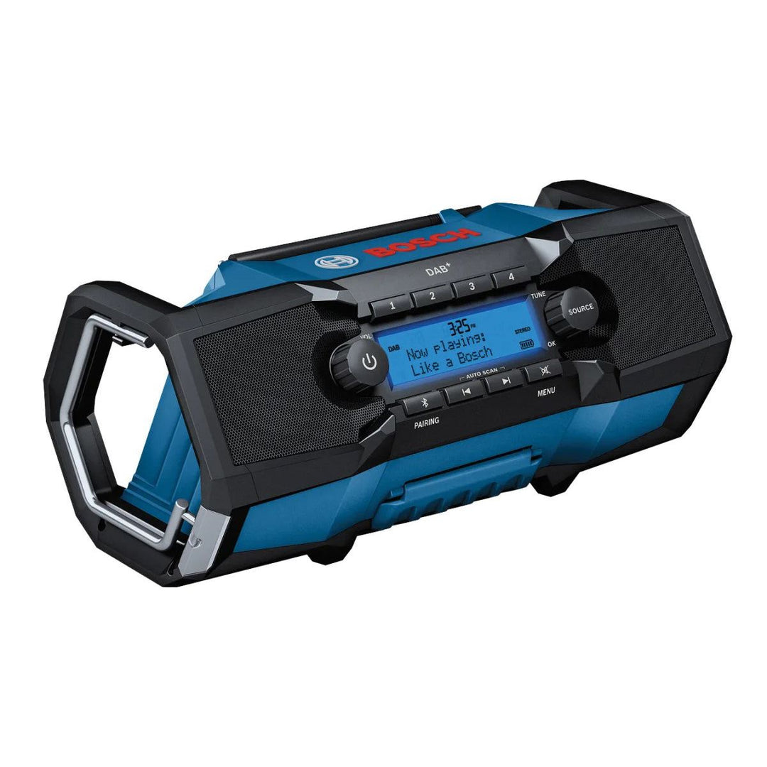 Bosch GPB 18V-2 C Professional Bluetooth DAB & Radio 240V Body Only for Jobsite Entertainment 06014A3170