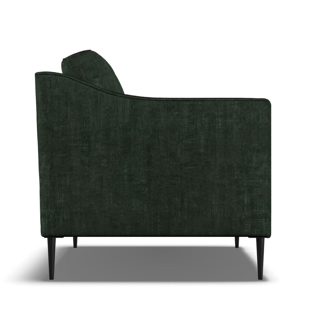 Aspen Green Velvet Armchair