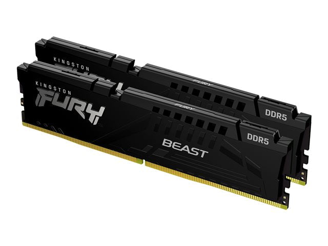 TieDex UK Kingston FURY Beast - DDR5 - kit - 64 GB: 2 x 32 GB - DIMM 288-pin - 5600 MHz / PC5-44800 - unbuffered