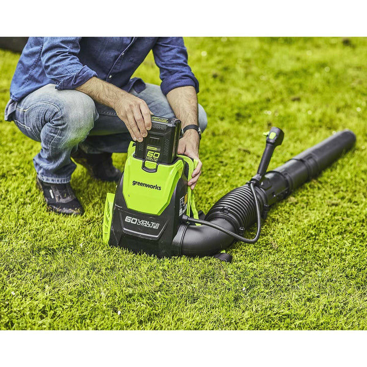 Greenworks 60V Backpack Leaf Blower (Tool Only) - Model GWGD60BPB