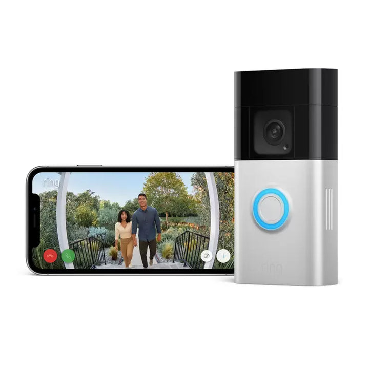 Ring Battery Video Doorbell Plus with 2nd Gen Chime Pro