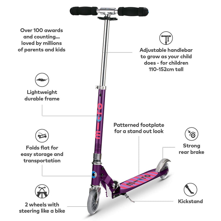 Micro Classic Sprite Scooter in Purple (5+ Years)