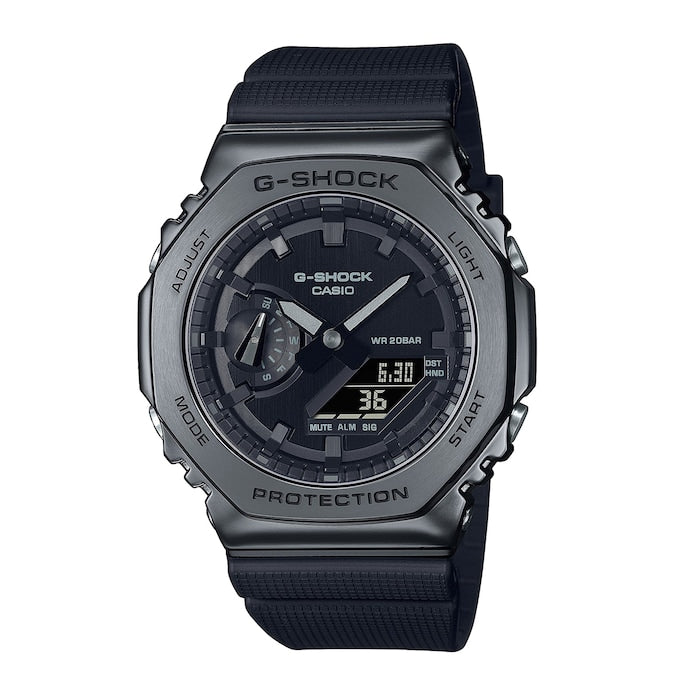 G-SHOCK All Black Metal Cover Series
