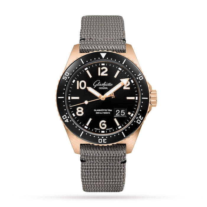 Original SeaQ Panorama Date 43mm Mens Watch