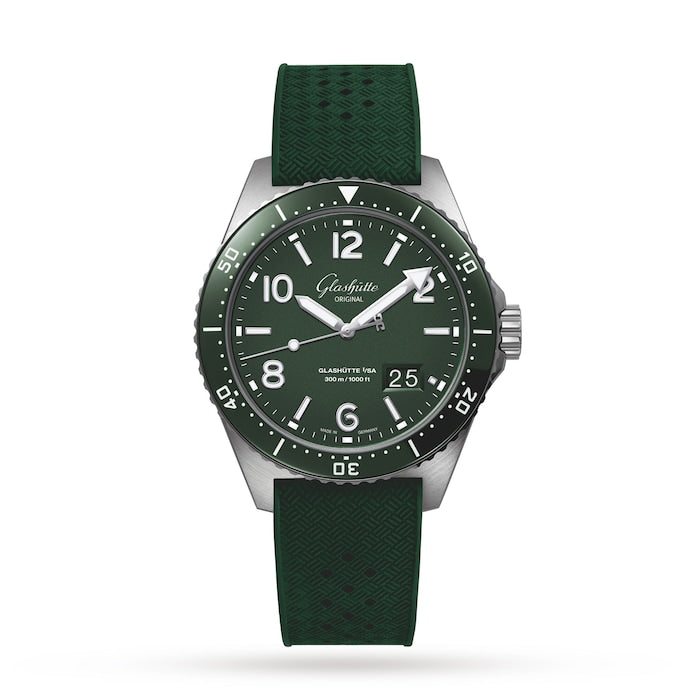 SeaQ 43.2mm Mens Watch - Rubber Strap