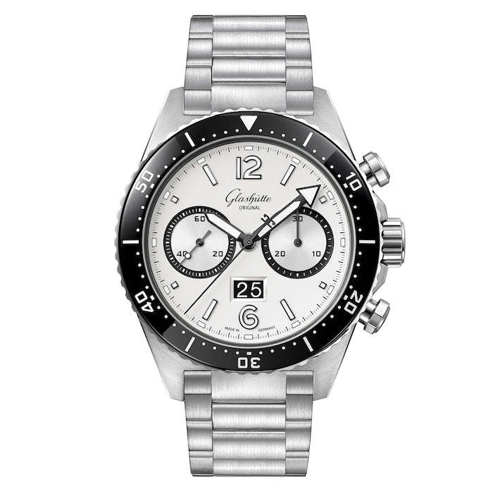 SeaQ Chronograph 43mm Mens Watch - Stainless Steel