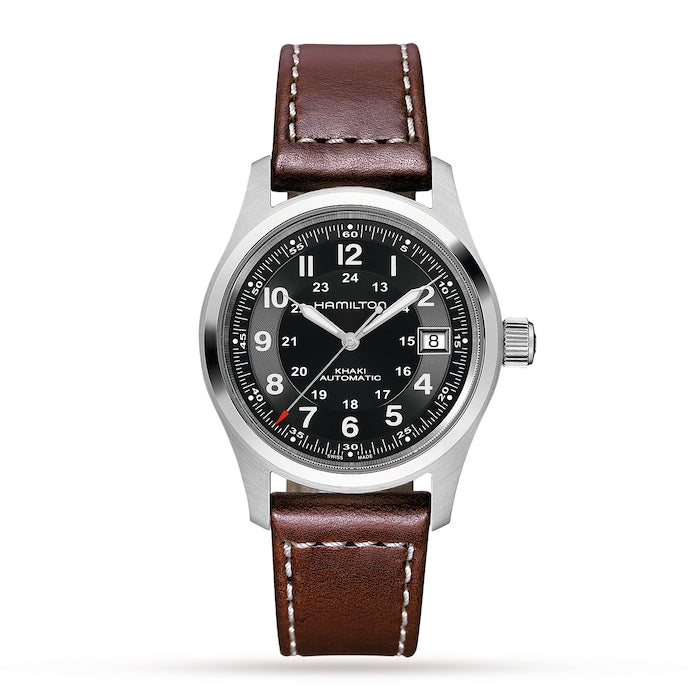 Khaki Field Auto 38mm Mens Watch Black