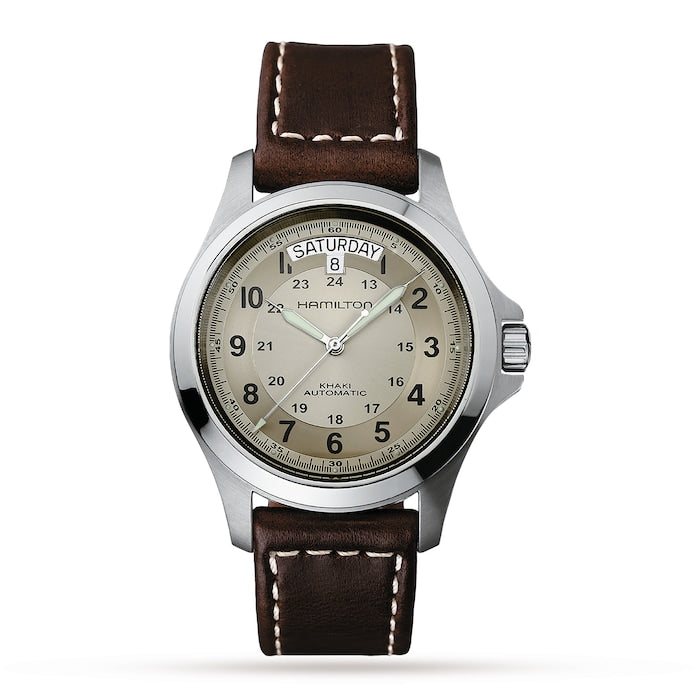 Khaki Field King Auto 40mm Mens Watch Champagne
