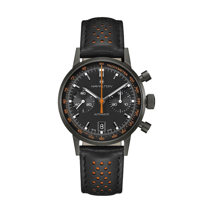 American ClassicIntra-Matic Auto Chrono 40mm Unisex Watch Black