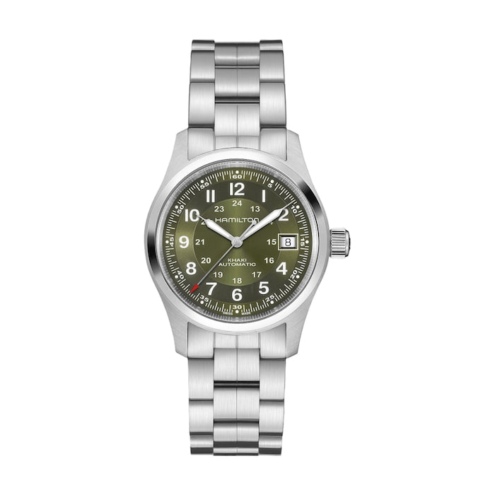 Khaki Field Auto 38mm Unisex Watch Green