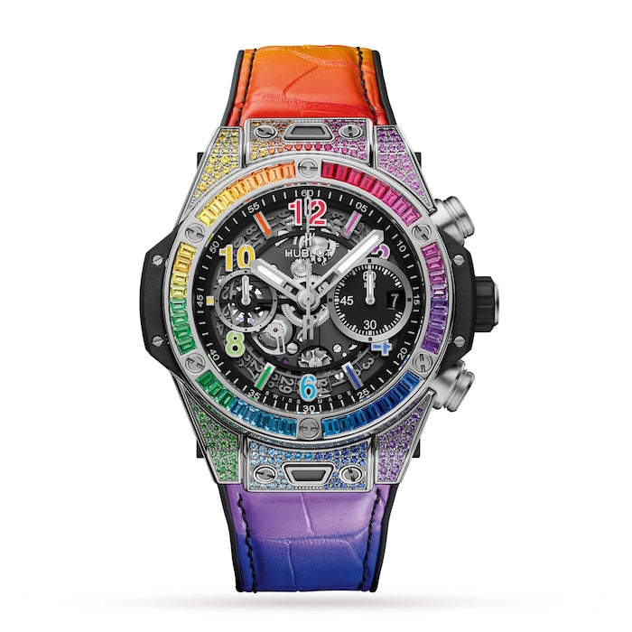 Big Bang Unico Titanium Rainbow 42mm