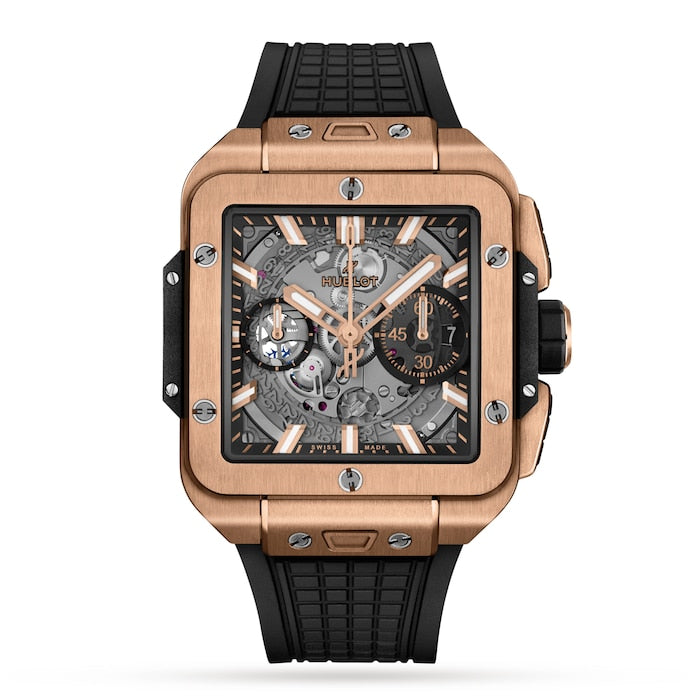 Square Bang Unico King Gold 42mm Mens Watch