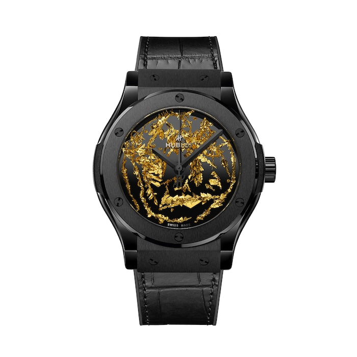 Classic Fusion Gold Crystal Ceramic 42mm