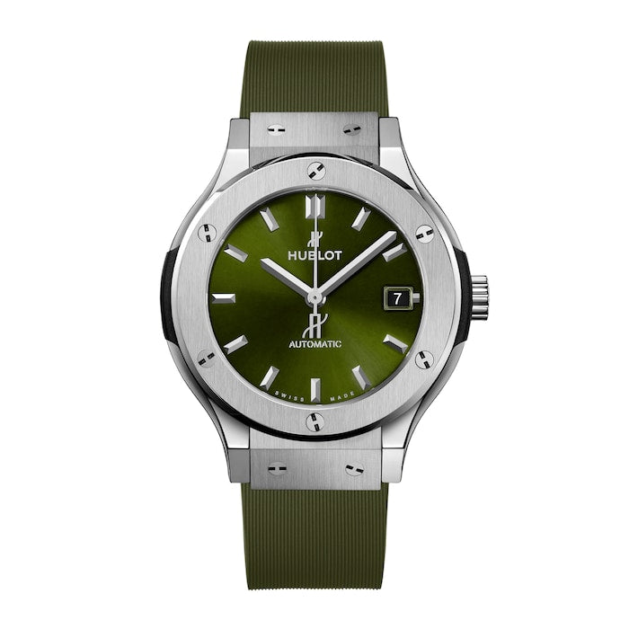 Classic Fusion Titanium Green 38mm