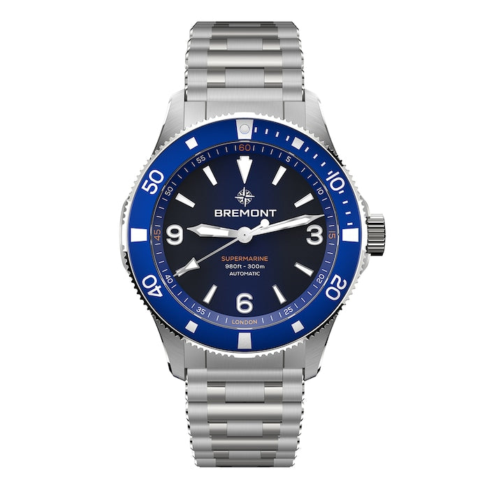 Supermarine 300M 40mm Mens Watch Blue