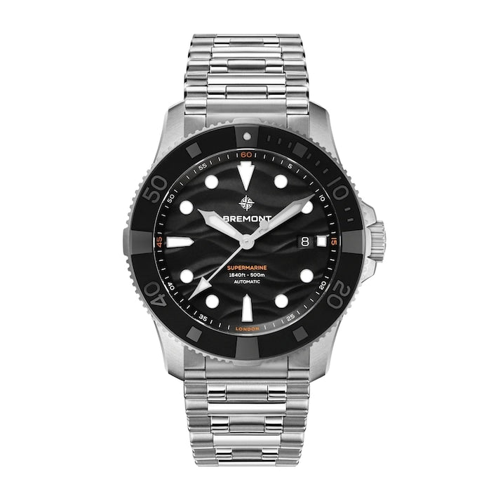 Supermarine 500M 43mm Mens Watch Black