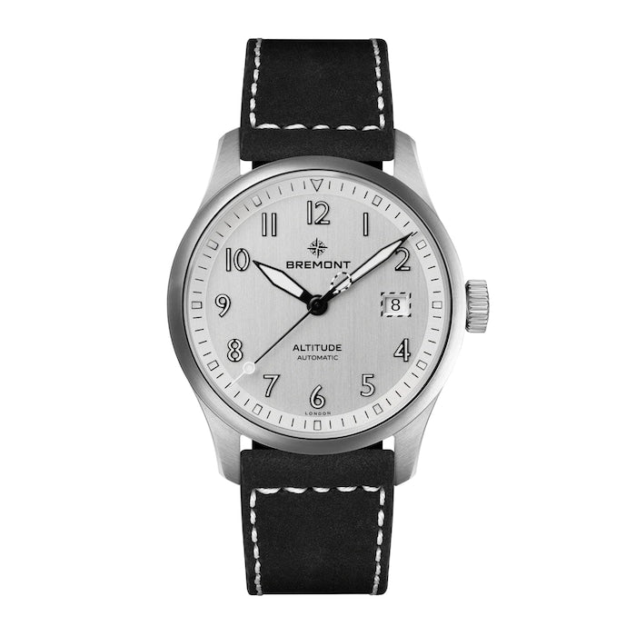 Altitude Date Automatic 39mm Unisex Watch Silver