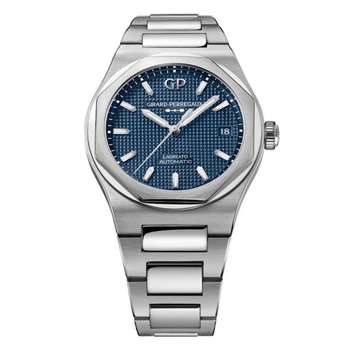 Laureato 38mm Midnight Blue Unisex Watch
