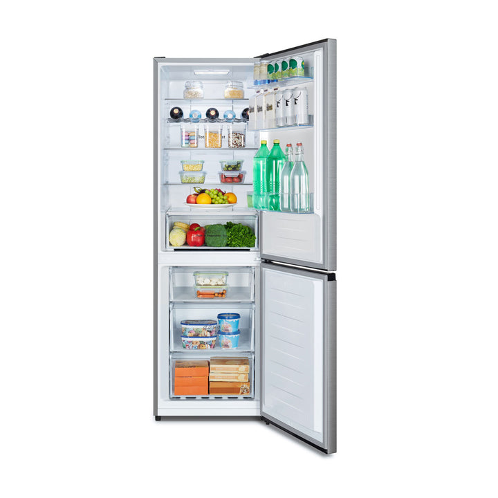 Hisense RB395N4BCE Fridge Freezer, E Rated in Stainless Steel